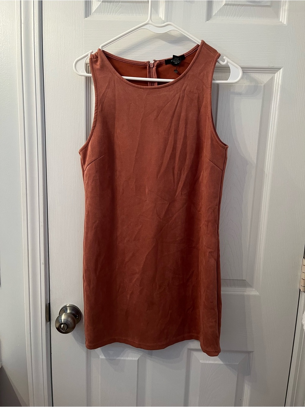 Forever 21 Rust Sleeveless Mini Dress